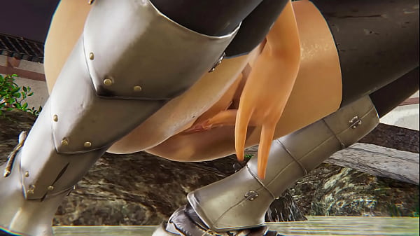 Konosuba - Goddess Aqua masturbaci&oacute;n y squirt - Japon&eacute;s 3D Hentai