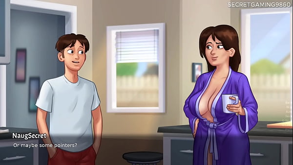 La zorra hermanastra quiere probar su gran polla - Summertime Saga de DarkCookie - Juegos porno hentai en 3D