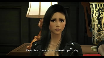 Parodia de Vampire Diaries - Damon y Elena Escena de sexo - 3d Hentai